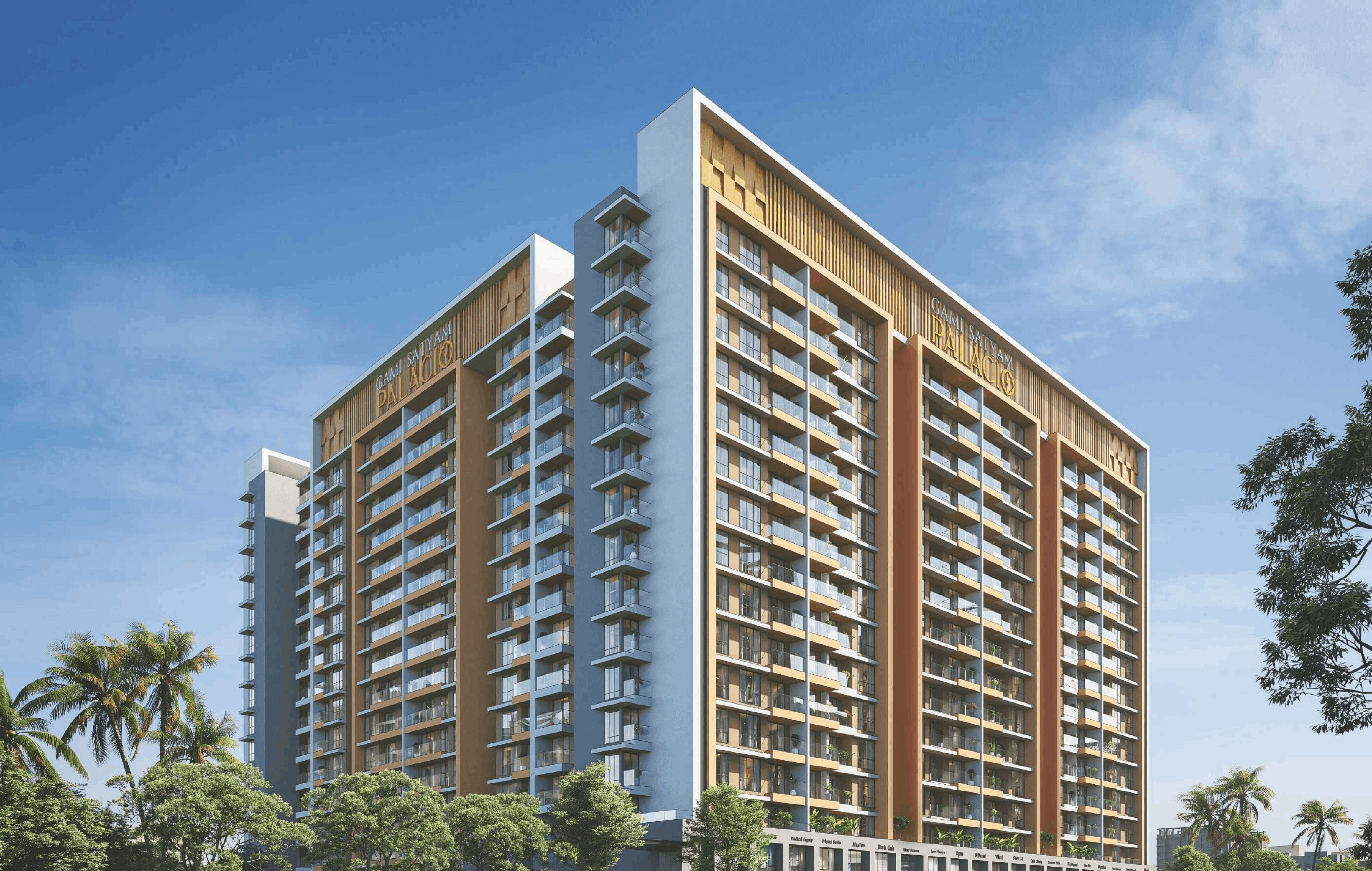 Gami Satyam Palacio Kharghar Skyline View